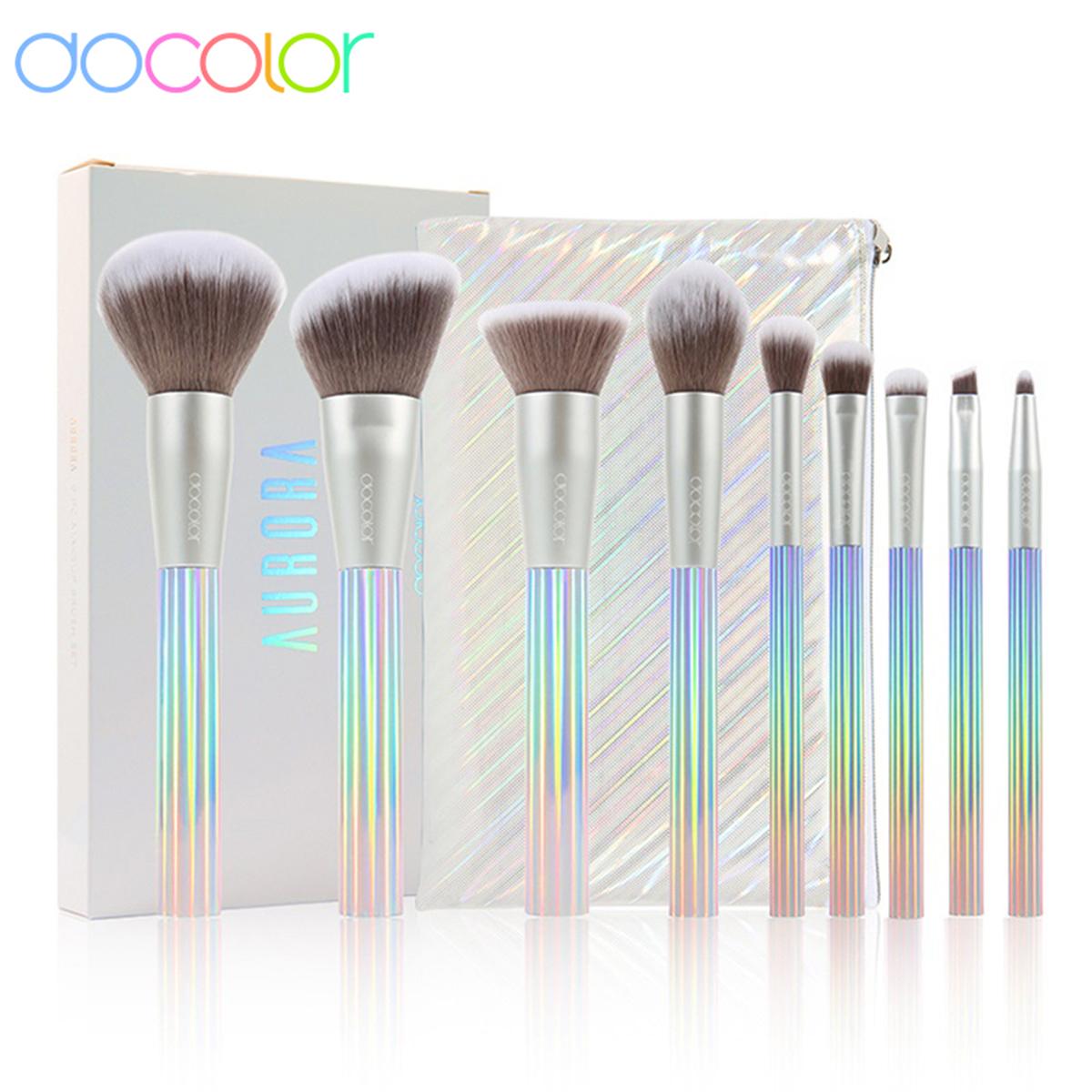 Кисти для макияжа Docolor AURORA Набор кистей для макияжа из 9 предметов в подарочном пакете, набор кистей для макияжа с синтетической основой Кабуки премиум-класса, растушевывающей пудрой, тенями для век
Кисти для макияжа Docolor AURORA Набор кистей для макияжа из 9 предметов в подарочном пакете, набор кистей для макияжа с синтетической основой Кабуки премиум-класса, растушевывающей пудрой, тенями для век
