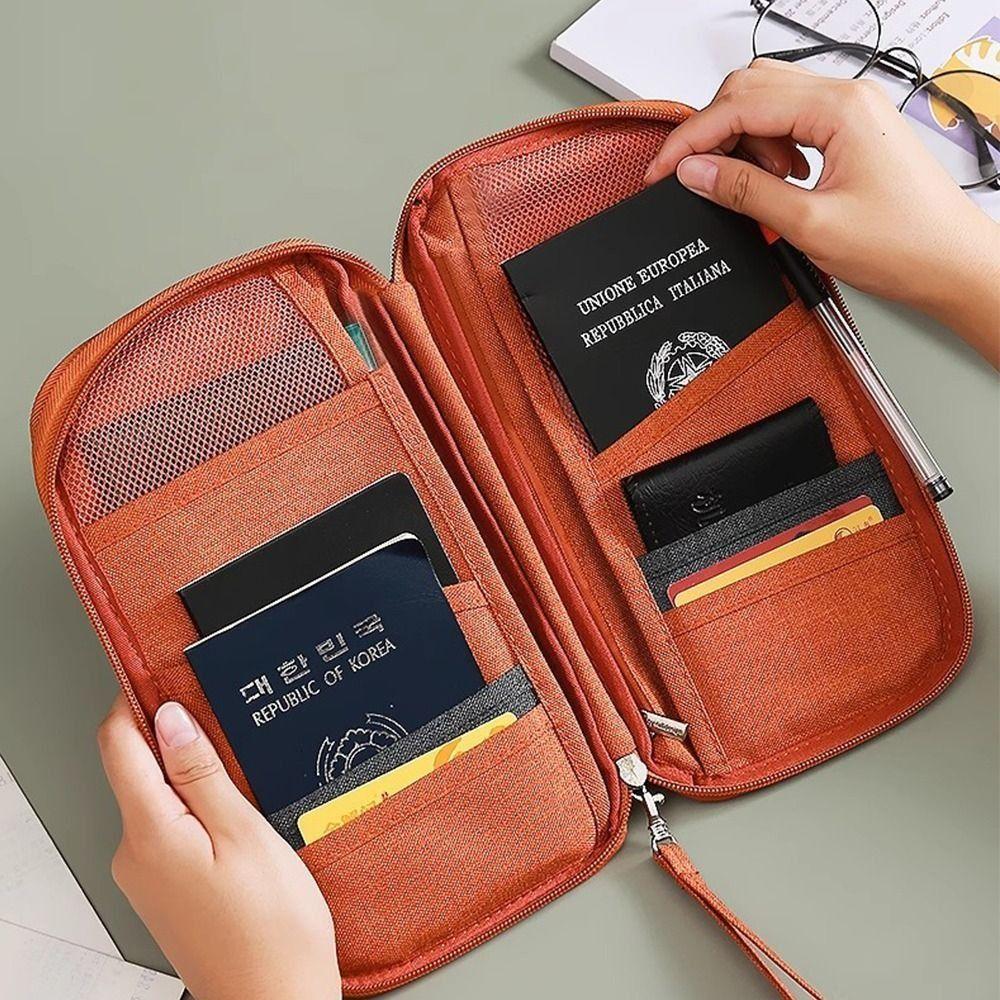 RFID-сумка для паспорта Організатор для сімейних карток та квитків Новий власник паспорта Аксесуари для подорожей світло-сірого кольору 
RFID-сумка для паспорта Організатор для сімейних карток та квитків Новий власник паспорта Аксесуари для подорожей світло-сірого кольору