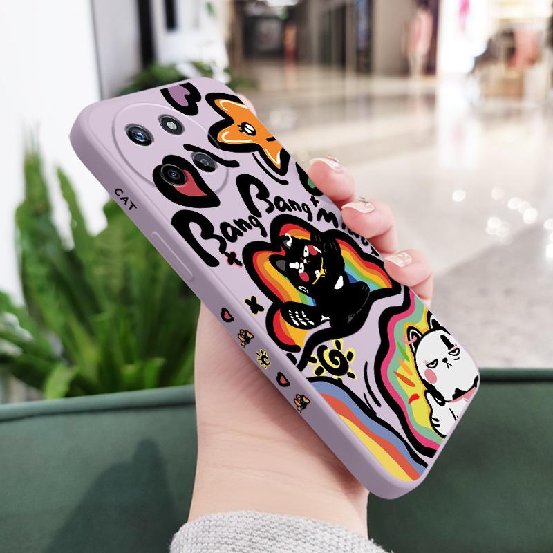 Rainbow Cat Phone Case For OPPO Realme 14 13 12 11 10 9 9i 8 8i 7 Pro Plus C35 C21Y C25Y C25 4G 5G Liquid Silicone Cover Realme 9i светло-фиолетовый
Rainbow Cat Phone Case For OPPO Realme 14 13 12 11 10 9 9i 8 8i 7 Pro Plus C35 C21Y C25Y C25 4G 5G Liquid Silicone Cover Realme 9i светло-фиолетовый