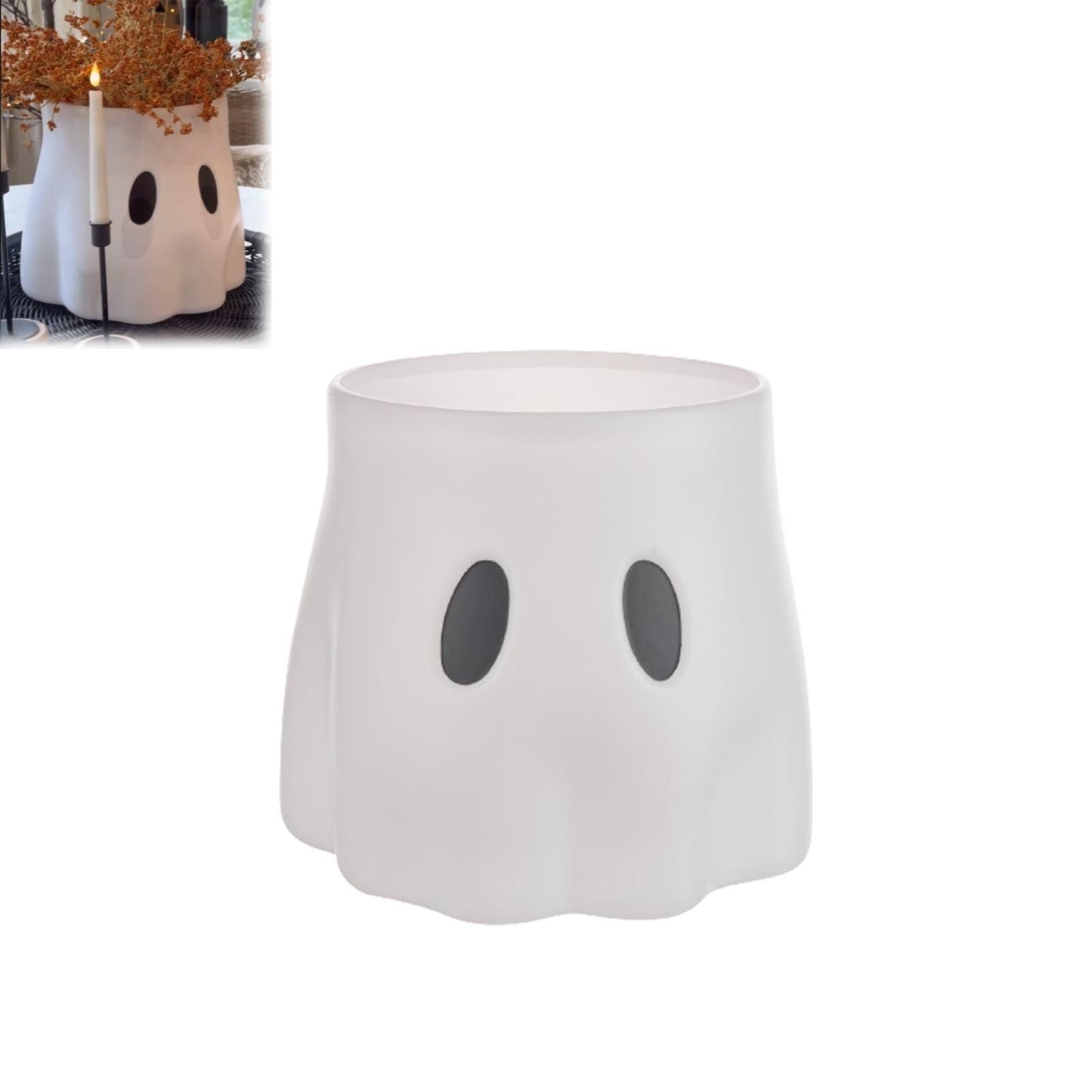 20cm Creative Spooky Halloween Ghost Bucket Decor Vase Planter for Home Office A
20cm Creative Spooky Halloween Ghost Bucket Decor Vase Planter for Home Office A