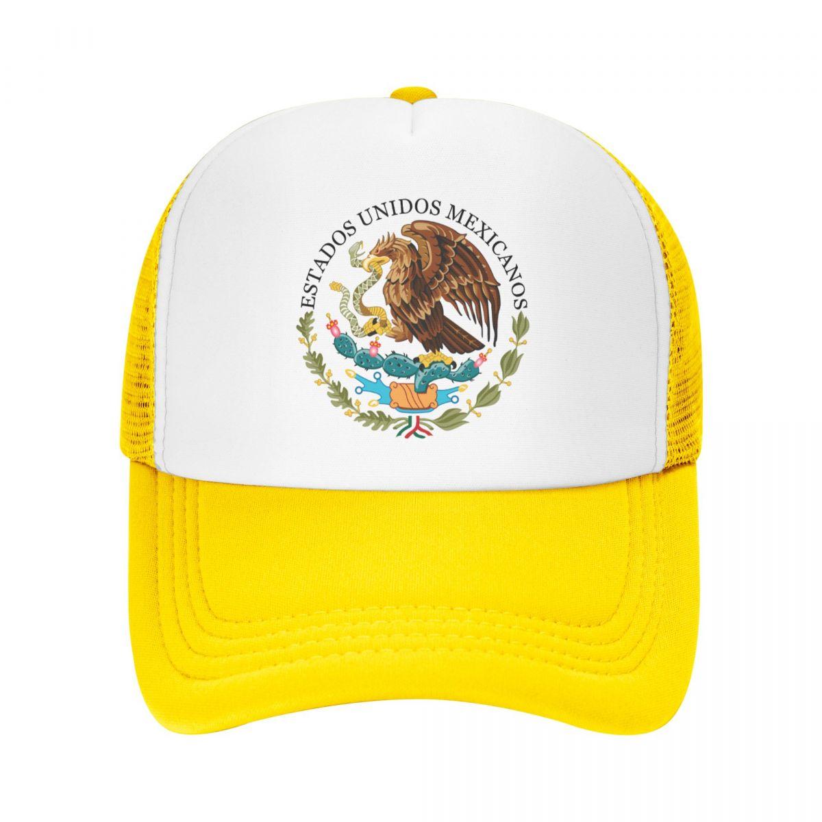 Бейсбольная кепка с гербом Мексики на заказ, спортивная унисекс, регулируемая шляпа дальнобойщика с печатью мексиканского флага WoUnisex, летние кепки Snapback Trucker Hat
Бейсбольная кепка с гербом Мексики на заказ, спортивная унисекс, регулируемая шляпа дальнобойщика с печатью мексиканского флага WoUnisex, летние кепки Snapback Trucker Hat