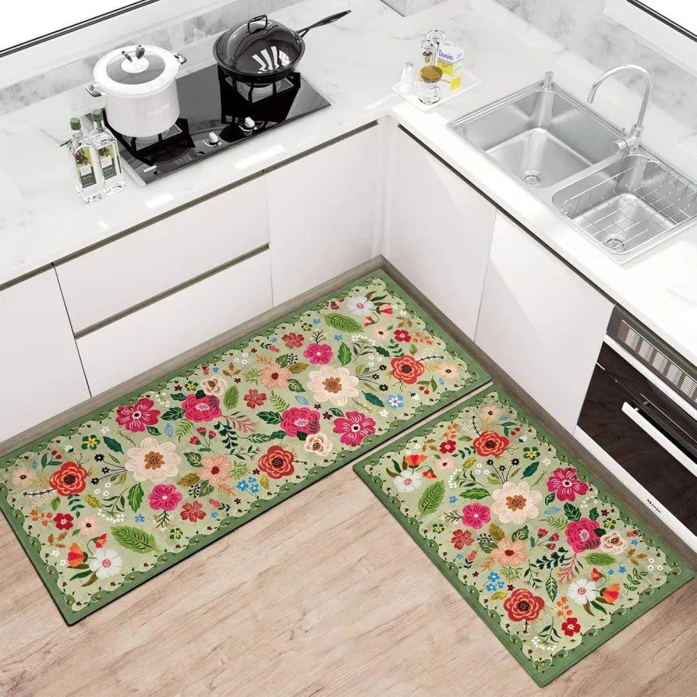 American Kitchen Runner Rug Non-slip Hallway Mat Stain Resistant Easy Clean Home Decor 40X60CM (1.3X2FT
American Kitchen Runner Rug Non-slip Hallway Mat Stain Resistant Easy Clean Home Decor 40X60CM (1.3X2FT