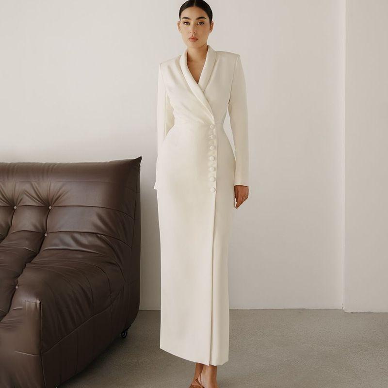 2025 Spring New Cross-Border European and American Foreign Trade Women clothes Solid Long sleeve Button Outerwear Skirt Fashion Set White 2XL
2025 Spring New Cross-Border European and American Foreign Trade Women clothes Solid Long sleeve Button Outerwear Skirt Fashion Set White 2XL