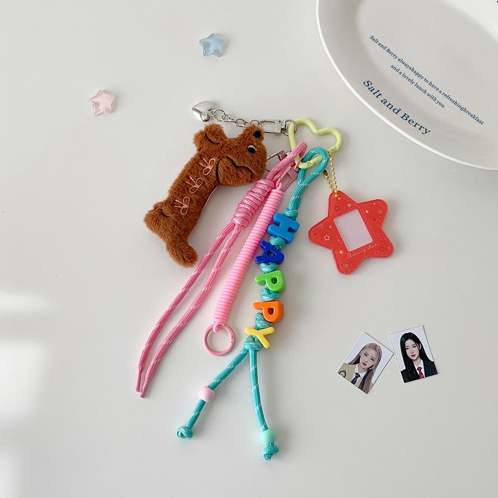 Acrylic Photocard Holder Kawaii Cute Bear Keychain Key Buckle Charm Adorable Plush Doll Pendant For Backpack Gifts Anime Lover
Acrylic Photocard Holder Kawaii Cute Bear Keychain Key Buckle Charm Adorable Plush Doll Pendant For Backpack Gifts Anime Lover