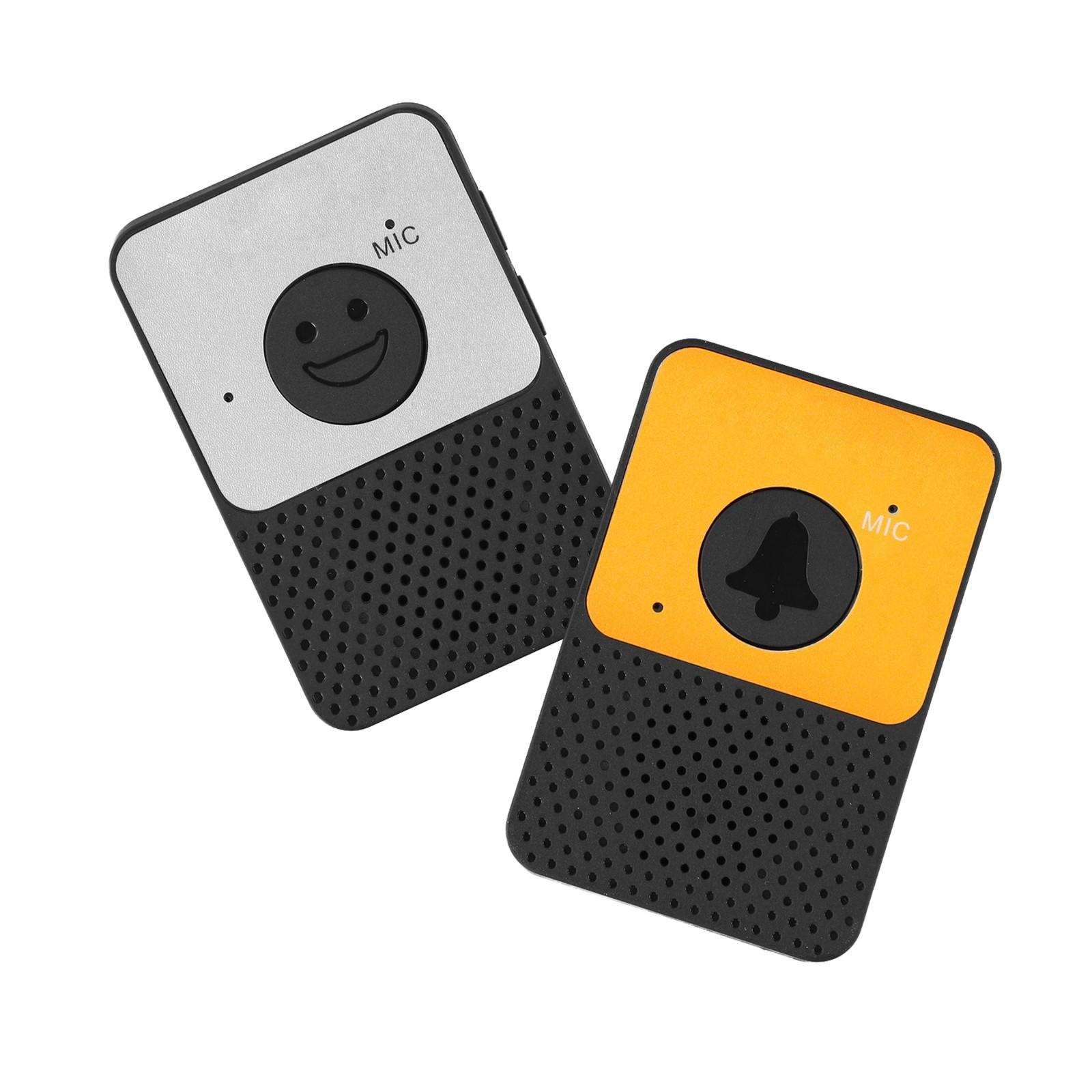 Reliable Wireless Doorbell System with Full Duplex and 8 Volume Settings
Reliable Wireless Doorbell System with Full Duplex and 8 Volume Settings