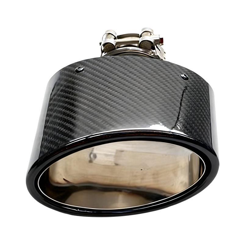 Universal Carbon Fiber Oval Tailpipe: Flat Mouth, Large Diameter, No Welding Needed for Automotive Exhaust Modifications
Universal Carbon Fiber Oval Tailpipe: Flat Mouth, Large Diameter, No Welding Needed for Automotive Exhaust Modifications