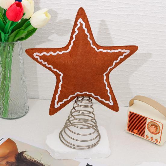Yousheng Christmas Tree Topper Rustic Felted Snowflake/Star Tree Topper Decorations for Indoor Outdoor Holiday Home Party Decor A
Yousheng Christmas Tree Topper Rustic Felted Snowflake/Star Tree Topper Decorations for Indoor Outdoor Holiday Home Party Decor A