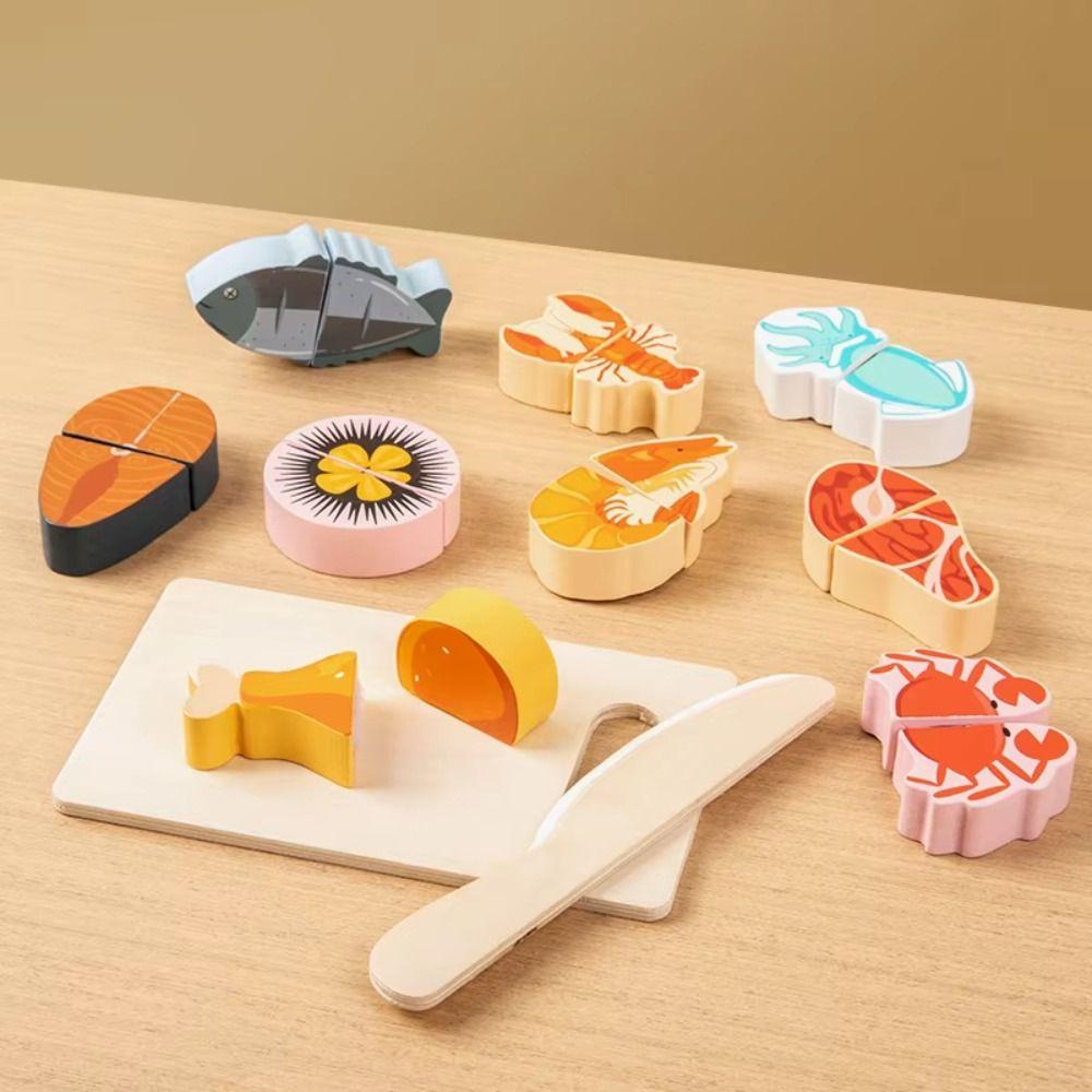 1 set Wooden Simulation Kitchen Pretend Toy Children S Puzzle Toys Party Favor Gift Seafood
1 set Wooden Simulation Kitchen Pretend Toy Children S Puzzle Toys Party Favor Gift Seafood