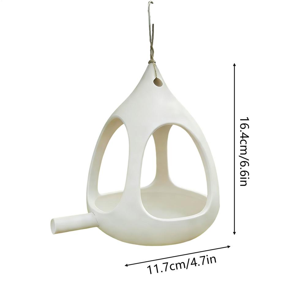 Bird Feeders For Outside Rainproof Feeding Holder Hangable Bird Feeder For Patio Lawn Backyard Balcony Birdwatching Park Porch білий
Bird Feeders For Outside Rainproof Feeding Holder Hangable Bird Feeder For Patio Lawn Backyard Balcony Birdwatching Park Porch білий