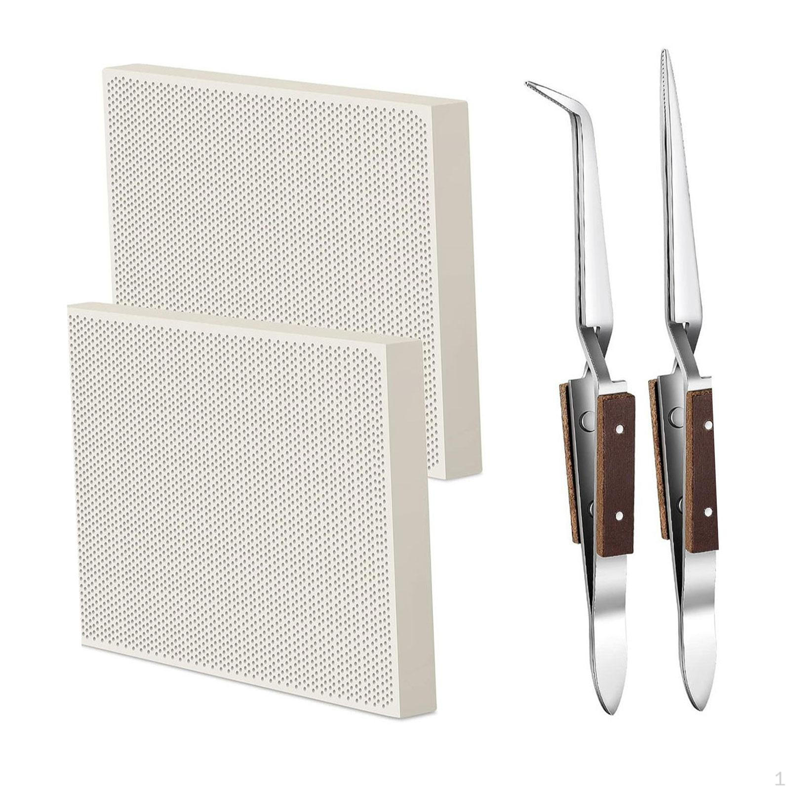 2 Honeycomb Soldering Boards, Heat-resistant Mat, Ceramic Flux, Jewelry Block Making 4Pcs
2 Honeycomb Soldering Boards, Heat-resistant Mat, Ceramic Flux, Jewelry Block Making 4Pcs