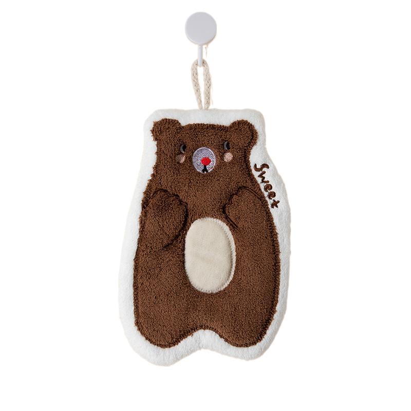 Потовщення підвісного рушника для рук швидкого висихання абсорбуючого рушника нового витираючого рушника для ванної кімнати Bear
Потовщення підвісного рушника для рук швидкого висихання абсорбуючого рушника нового витираючого рушника для ванної кімнати Bear