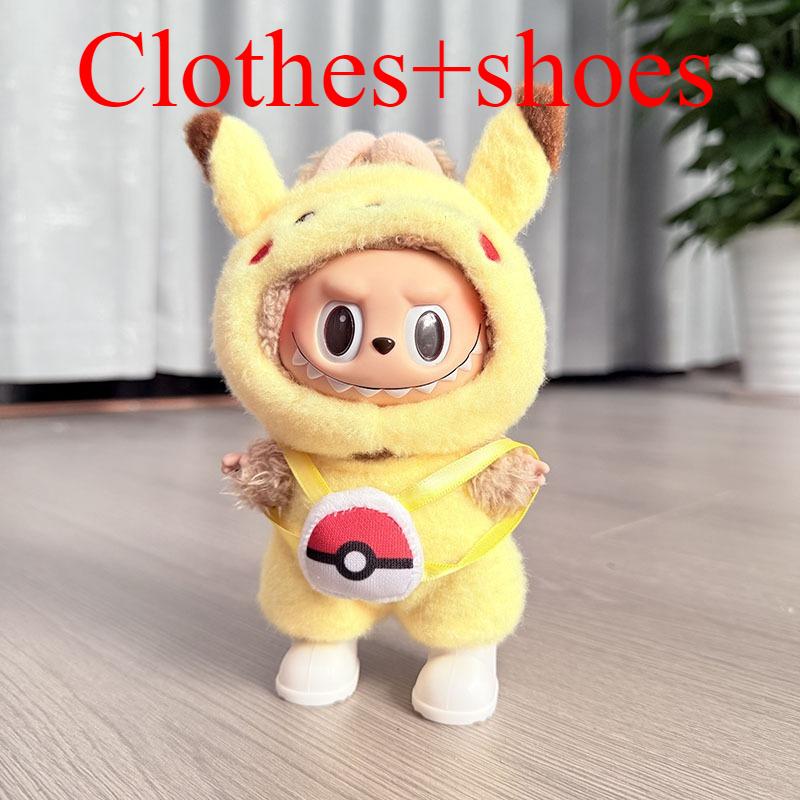 4 Styles for Labubu Clothes Pokemon Pikachu Set Role-playing Costume, Animated Characters, Labubu Accessories no doll
4 Styles for Labubu Clothes Pokemon Pikachu Set Role-playing Costume, Animated Characters, Labubu Accessories no doll