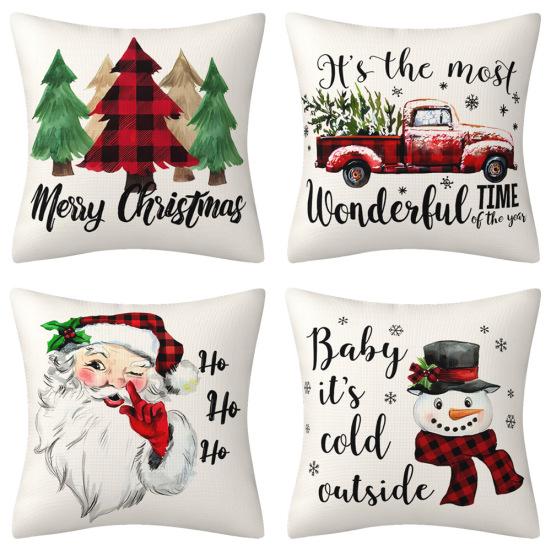 Christmas Snowman Snowflake Christmas Tree Digital Printed Cushion Cover Home Living Room Cushion
Christmas Snowman Snowflake Christmas Tree Digital Printed Cushion Cover Home Living Room Cushion