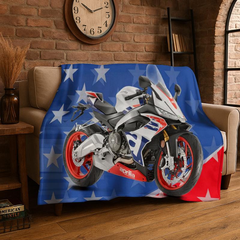 Racing Car A-Aprilia Logo Moto Flannel Blanket Soft Warm Throw Blanket for Bedroom Living Room Bed Travel Camping Picnic Gift 75x90cm
Racing Car A-Aprilia Logo Moto Flannel Blanket Soft Warm Throw Blanket for Bedroom Living Room Bed Travel Camping Picnic Gift 75x90cm