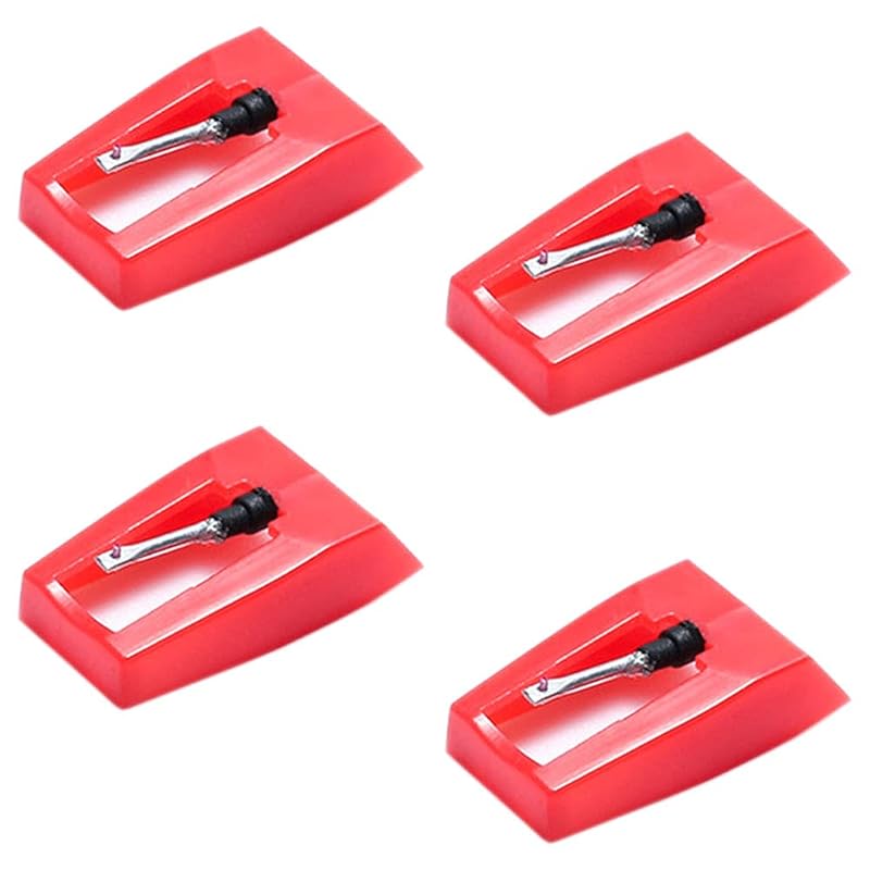 record needle replacement needle Turntable Stylus Replacement Turntable Player Phonograph record player needle 4 pieces LP (red)
record needle replacement needle Turntable Stylus Replacement Turntable Player Phonograph record player needle 4 pieces LP (red)