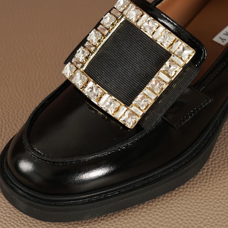 Production of rv fashion thick heel casual leather shoes women s rhinestone square buckle first layer tallow thick heel 39 чорний
Production of rv fashion thick heel casual leather shoes women s rhinestone square buckle first layer tallow thick heel 39 чорний