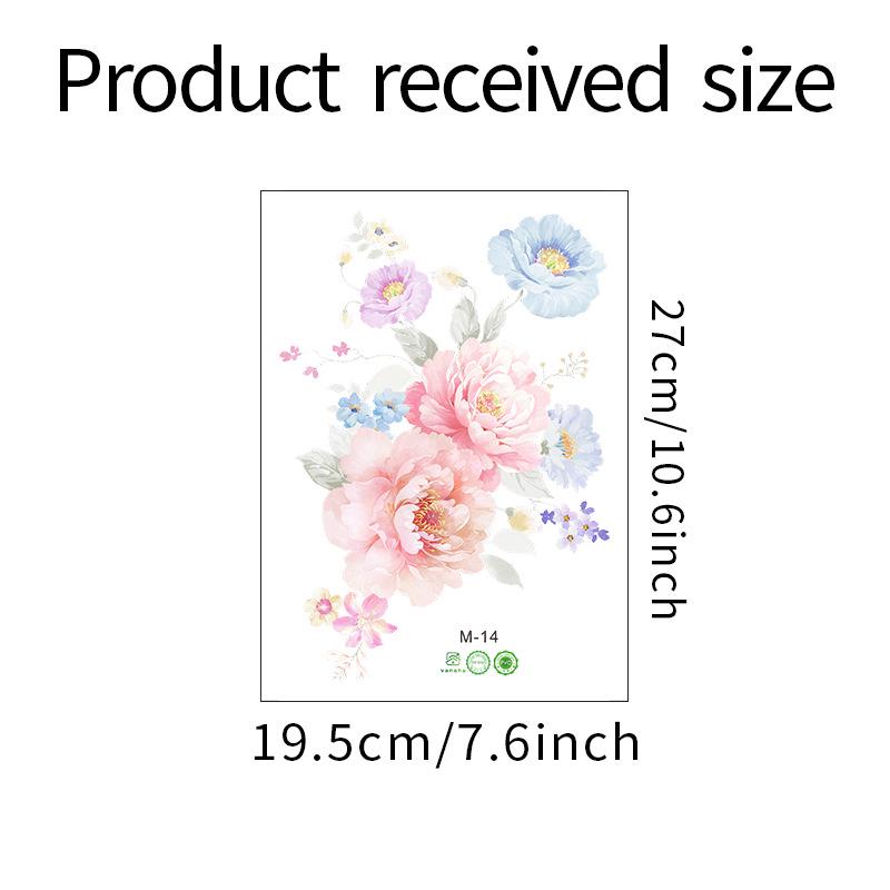 Красочные цветочные наклейки своими руками для шкафов, холодильников, багажа и туалетов (М12-М15) 19.5x24cm
Красочные цветочные наклейки своими руками для шкафов, холодильников, багажа и туалетов (М12-М15) 19.5x24cm