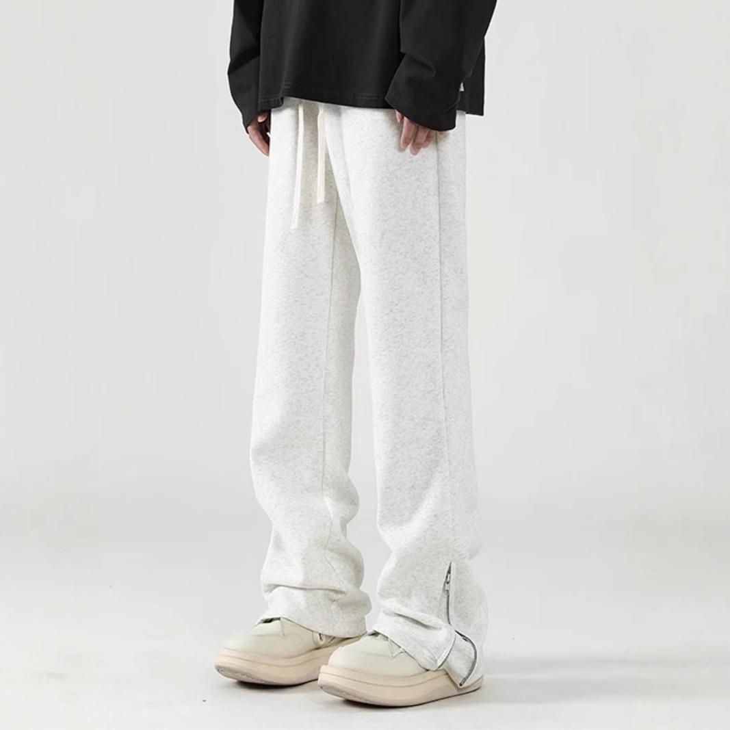 Women’s High Street Casual Sweatpants: Autumn & Winter Micro-Flare, Zippered, Heavyweight American Style, Loose Straight-Leg Pants S
Women’s High Street Casual Sweatpants: Autumn & Winter Micro-Flare, Zippered, Heavyweight American Style, Loose Straight-Leg Pants S