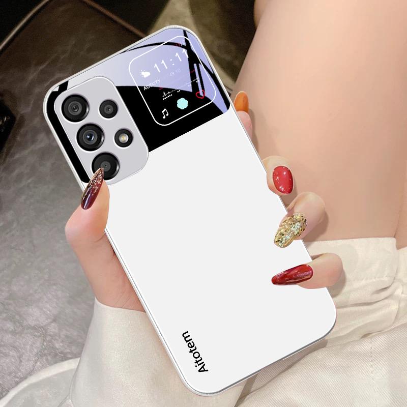 Tempered Glass Phone Case For Samsung Galaxy S10 4G S20 11E 30 S21 21Fe 22 Pro S23 Ultra 5G S8 S9 Liquid Large Window For Samsung S9
Tempered Glass Phone Case For Samsung Galaxy S10 4G S20 11E 30 S21 21Fe 22 Pro S23 Ultra 5G S8 S9 Liquid Large Window For Samsung S9