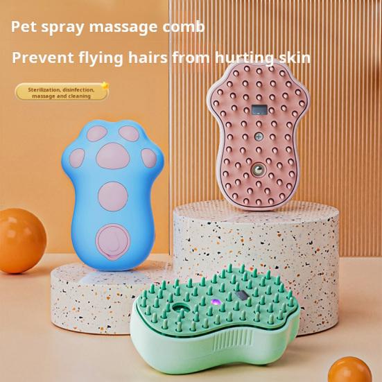 Yousheng Pet Steamy Щетка для кошек в форме кошачьей лапы Электрический пароварка-спрей Массажная щетка Котенок Запутанная распущенная шерсть Инструмент для удаления волос Товары для ухода за животными
Yousheng Pet Steamy Щетка для кошек в форме кошачьей лапы Электрический пароварка-спрей Массажная щетка Котенок Запутанная распущенная шерсть Инструмент для удаления волос Товары для ухода за животными