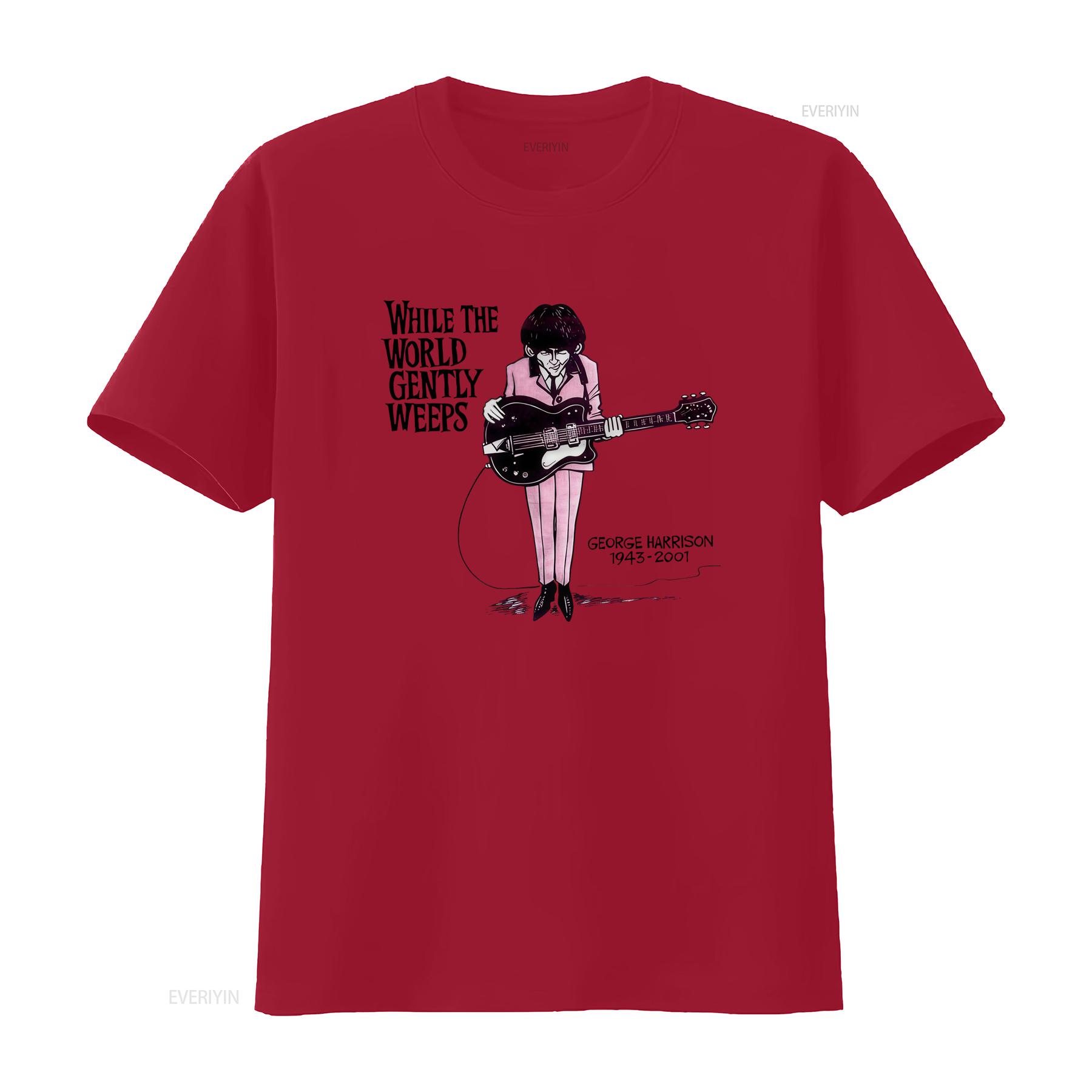 George Harrison T Shirt While The World Gently Weeps Classic Rock Tribute Comfortable Cotton vintage Washed homme S
George Harrison T Shirt While The World Gently Weeps Classic Rock Tribute Comfortable Cotton vintage Washed homme S
