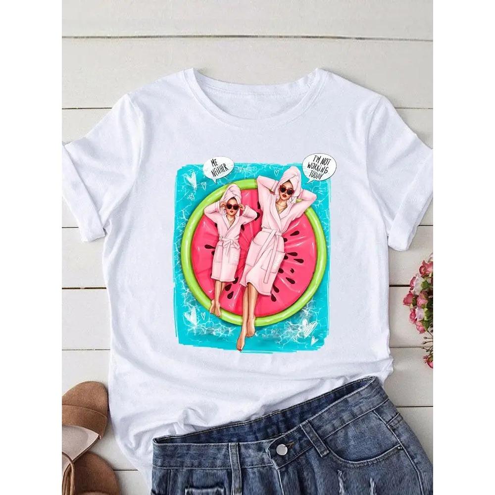 Graphic T Shirt Casual Clothing Fashion Clothes Tee T-shirt Female Sleeve Lovely Mama Mother Women Print 3XL
Graphic T Shirt Casual Clothing Fashion Clothes Tee T-shirt Female Sleeve Lovely Mama Mother Women Print 3XL