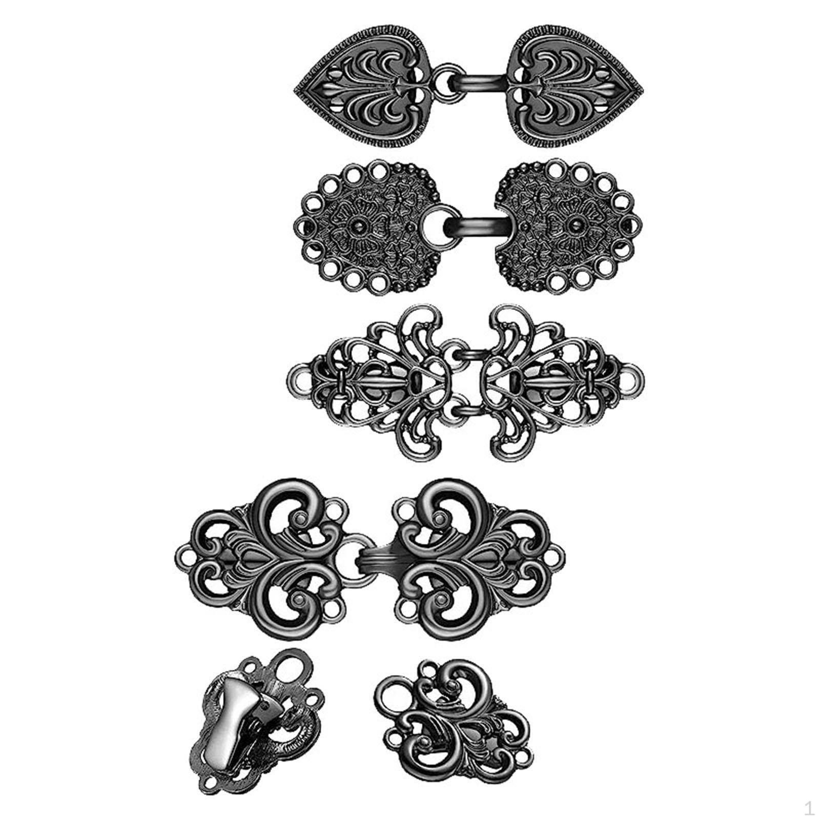 4 Pieces Sweater Shawl Duck Mouth Clips Fasteners Hollowed Brooch Cardigan Collar for Black
4 Pieces Sweater Shawl Duck Mouth Clips Fasteners Hollowed Brooch Cardigan Collar for Black