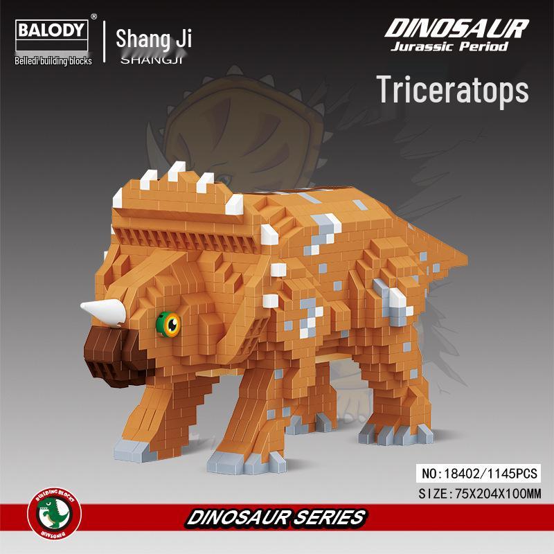 BALODY Dinosaur Series Building Blocks: Tyrannosaurus Rex Educational Toy for Boys - Jurassic Park Gift
BALODY Dinosaur Series Building Blocks: Tyrannosaurus Rex Educational Toy for Boys - Jurassic Park Gift