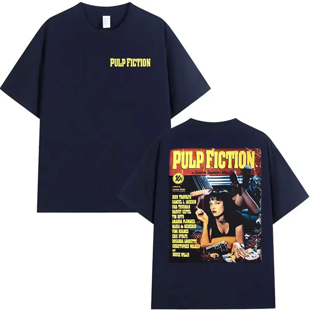 Vintage Pulp Fiction Movie Graphic T Shirts Unisex Women High Quality Fashion Oversized Cotton Tshirt Yk2 Harajuku Clothing Tshirt 4XL
Vintage Pulp Fiction Movie Graphic T Shirts Unisex Women High Quality Fashion Oversized Cotton Tshirt Yk2 Harajuku Clothing Tshirt 4XL