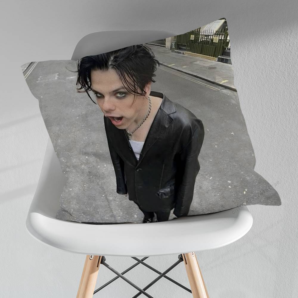 Rock YYungblud Singer YB Pillow Case For 30x30cm45x45cm55x55cm For Home Bedroom Decoration And Protector 30x30cm
Rock YYungblud Singer YB Pillow Case For 30x30cm45x45cm55x55cm For Home Bedroom Decoration And Protector 30x30cm