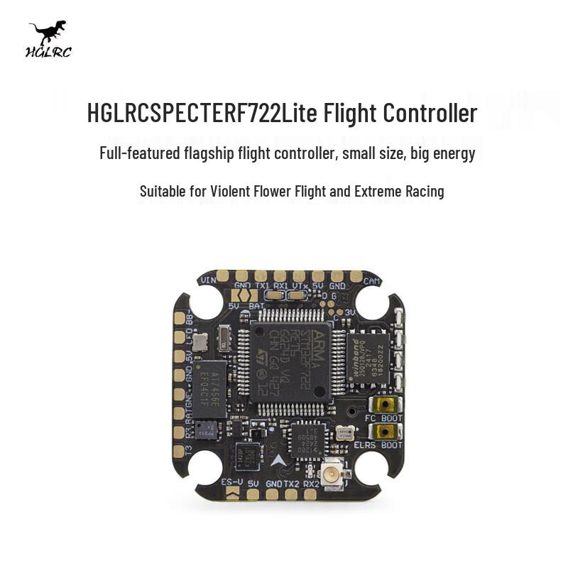 HGLRC F722 Lite FPV Flight Control Stack
HGLRC F722 Lite FPV Flight Control Stack