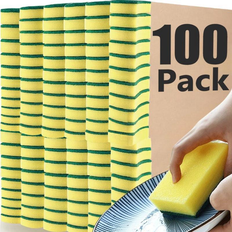 100/1Pcs Kitchen Dishwashing Soft Sponge Absorbent Clean Rub Pot Rust Scouring Pad Removing Kits Household Cleaning Brush Sponge
100/1Pcs Kitchen Dishwashing Soft Sponge Absorbent Clean Rub Pot Rust Scouring Pad Removing Kits Household Cleaning Brush Sponge