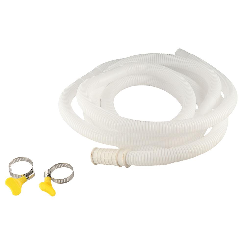 Plastic Air Conditioning Drain Tube White Faucet Extension Connector Hose Bathroom 1m
Plastic Air Conditioning Drain Tube White Faucet Extension Connector Hose Bathroom 1m