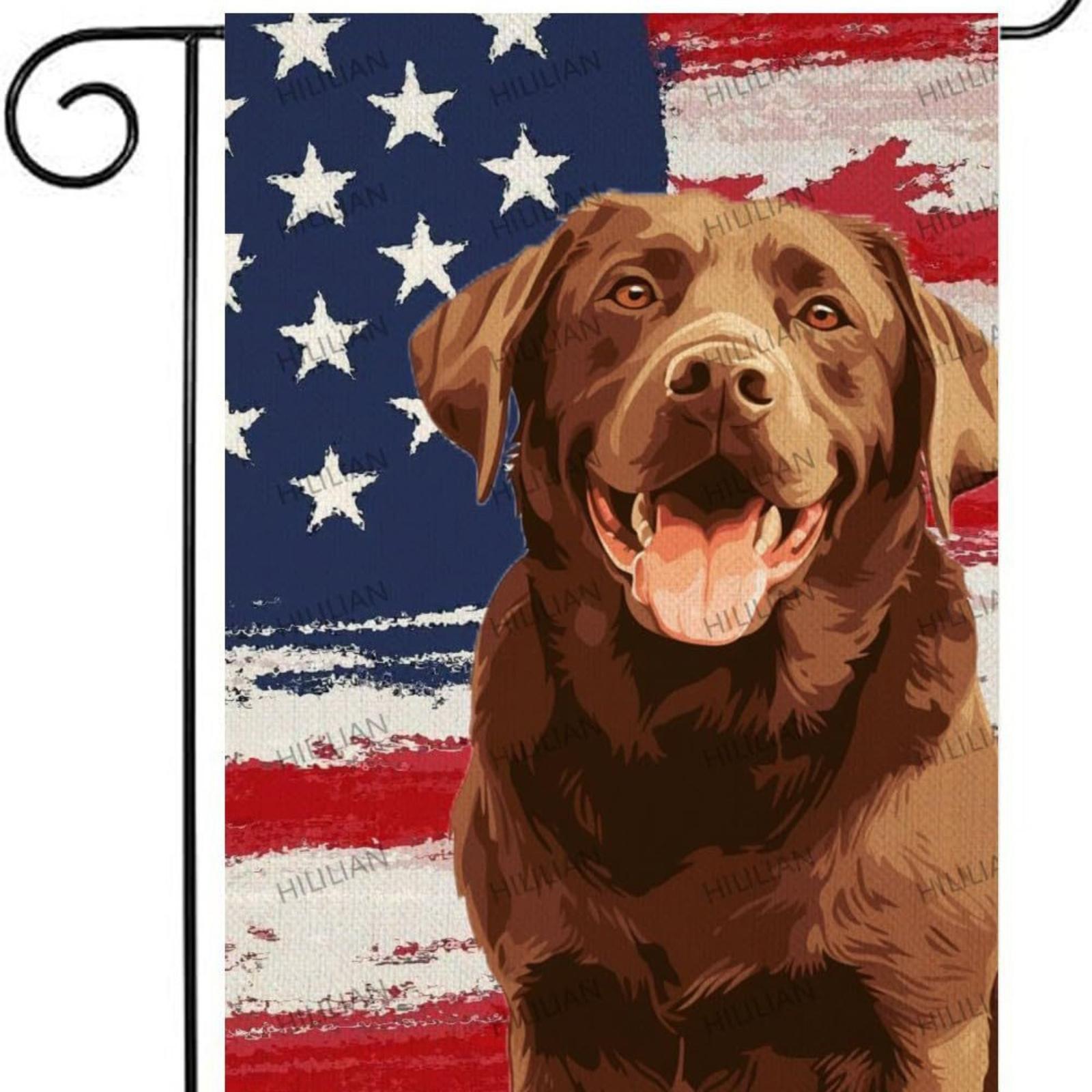 Patriotic Dog Garden Flag with American Flag Design for Outdoor Holiday Decoration Durable Polyester Material Suitable for Yard and Porch Display One Size
Patriotic Dog Garden Flag with American Flag Design for Outdoor Holiday Decoration Durable Polyester Material Suitable for Yard and Porch Display One Size
