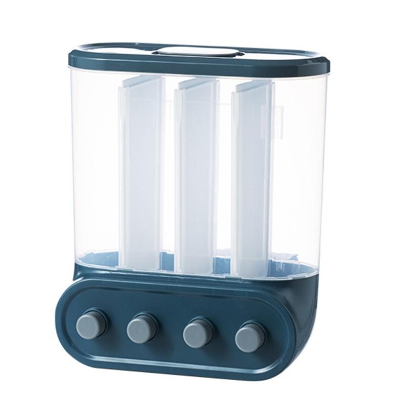 Герметичный ящик для хранения зерна Герметичные влагостойкие ведра для риса Настенные кухонные контейнеры оптом X3UC зелёный
Герметичный ящик для хранения зерна Герметичные влагостойкие ведра для риса Настенные кухонные контейнеры оптом X3UC зелёный