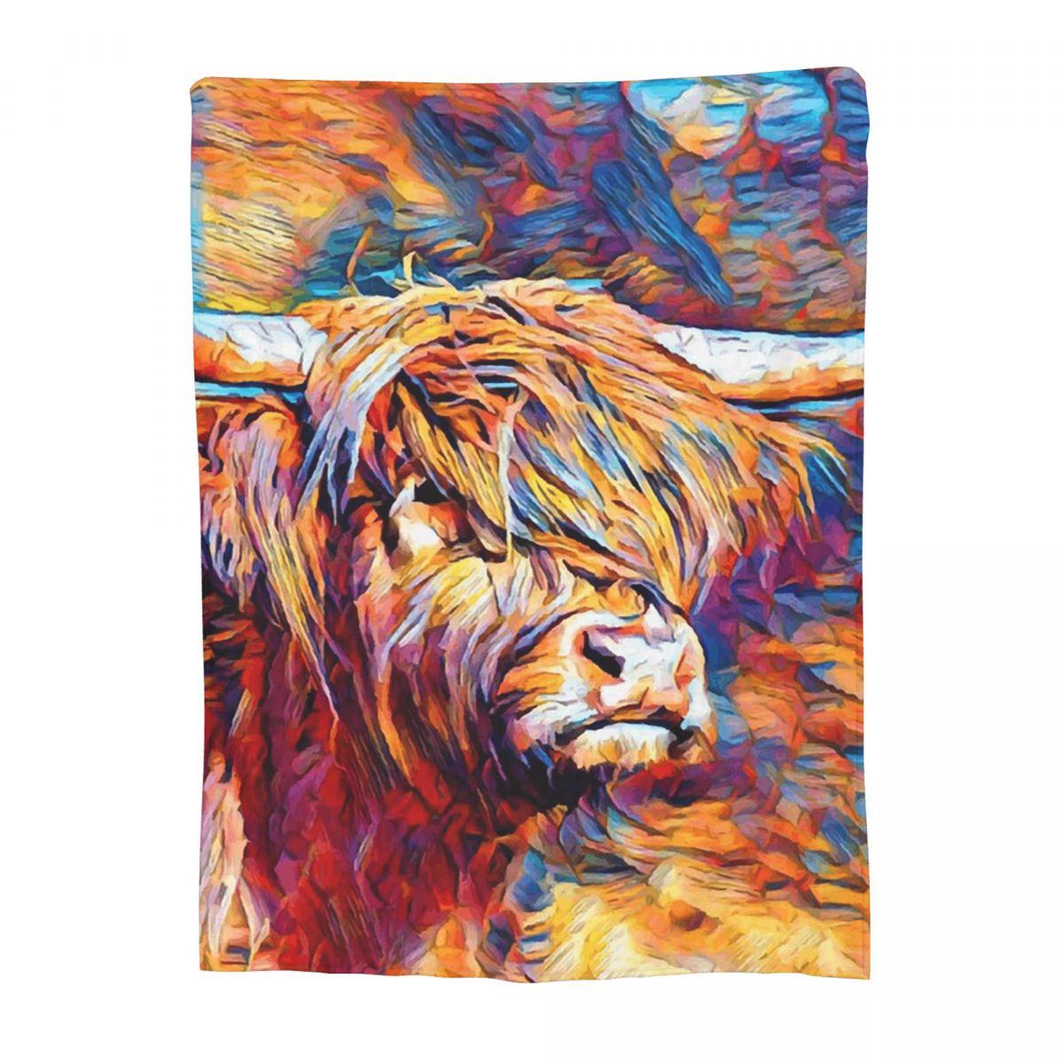 Highland Cow In Sunflower Garden Blankets Fleece Throw Blanket Throw Blankets for Couch Bedding Outdoor Throws Bedspread Quilt 80x120cm
Highland Cow In Sunflower Garden Blankets Fleece Throw Blanket Throw Blankets for Couch Bedding Outdoor Throws Bedspread Quilt 80x120cm