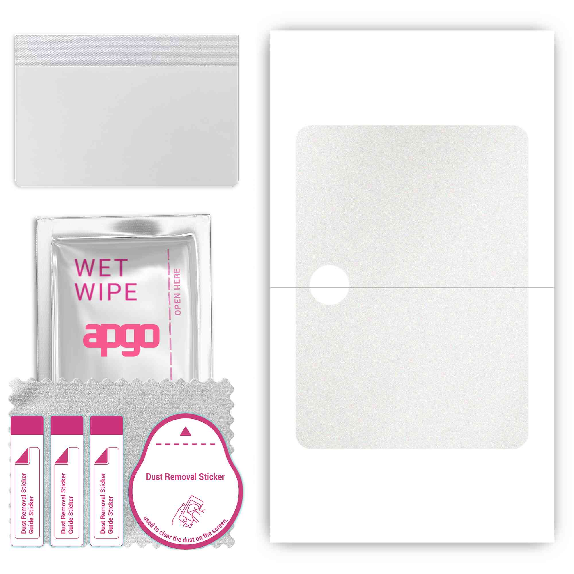 apgo Protective Skin Sticker for the back compatible with Oppo Pad 2, Wrap Film, Foil, Vinyl - Pattern Matte Transparent
apgo Protective Skin Sticker for the back compatible with Oppo Pad 2, Wrap Film, Foil, Vinyl - Pattern Matte Transparent