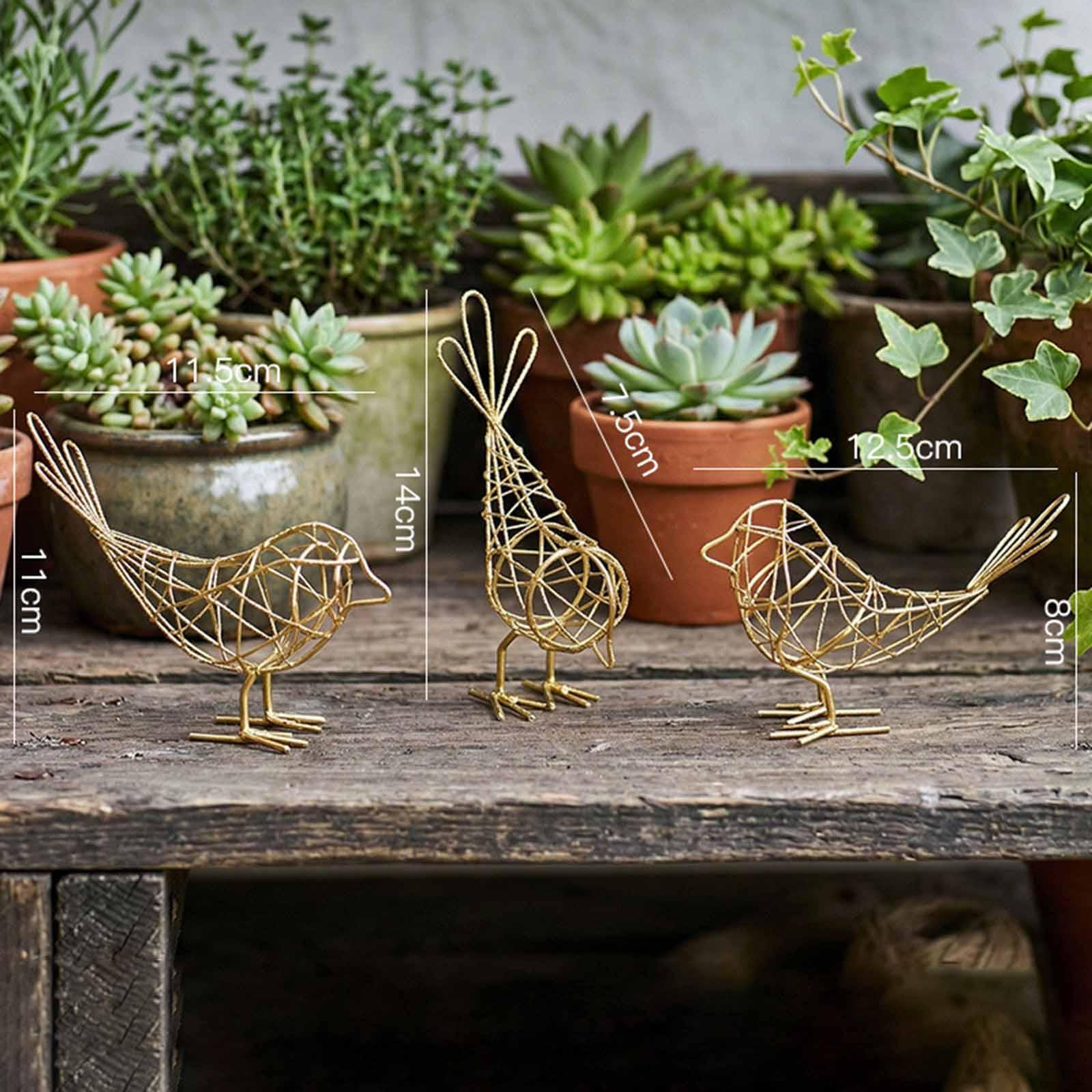Bird Statue Animal Figurine Iron Ornament Decorative Sculpture Figure with Elegant Hollow Design for золотий
Bird Statue Animal Figurine Iron Ornament Decorative Sculpture Figure with Elegant Hollow Design for золотий