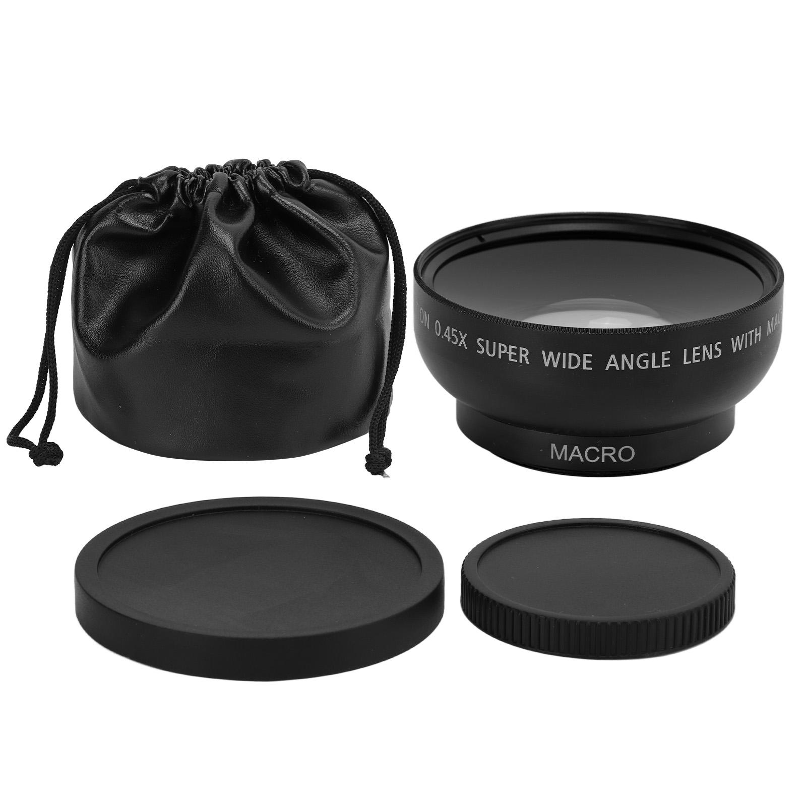 43mm 0.45X Wide Angle Lens Alloy and Optical Glass for 43MM Filter Aperture Camera Lenses
43mm 0.45X Wide Angle Lens Alloy and Optical Glass for 43MM Filter Aperture Camera Lenses