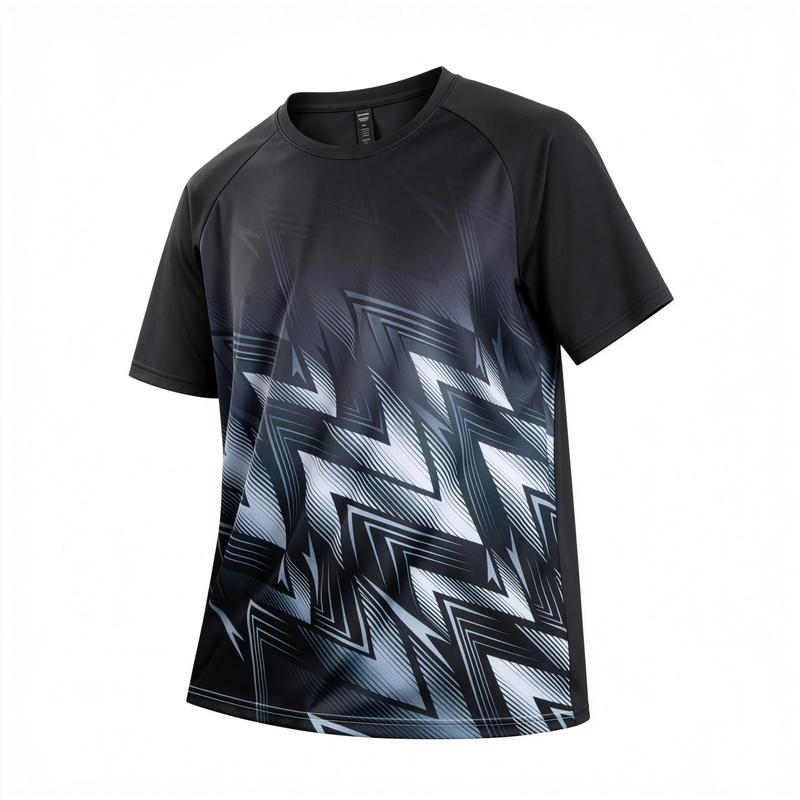 Quick Drying T-shirt Men s Ice Silk Sports Short Sleeved Mesh Training Running Fitness Casual Top M чорний
Quick Drying T-shirt Men s Ice Silk Sports Short Sleeved Mesh Training Running Fitness Casual Top M чорний