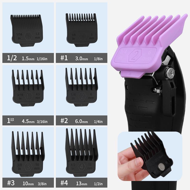 Gradient Magnetic Comb for Hair Clippers - Hairdressing Accessory for Precise Positioning чорний
Gradient Magnetic Comb for Hair Clippers - Hairdressing Accessory for Precise Positioning чорний