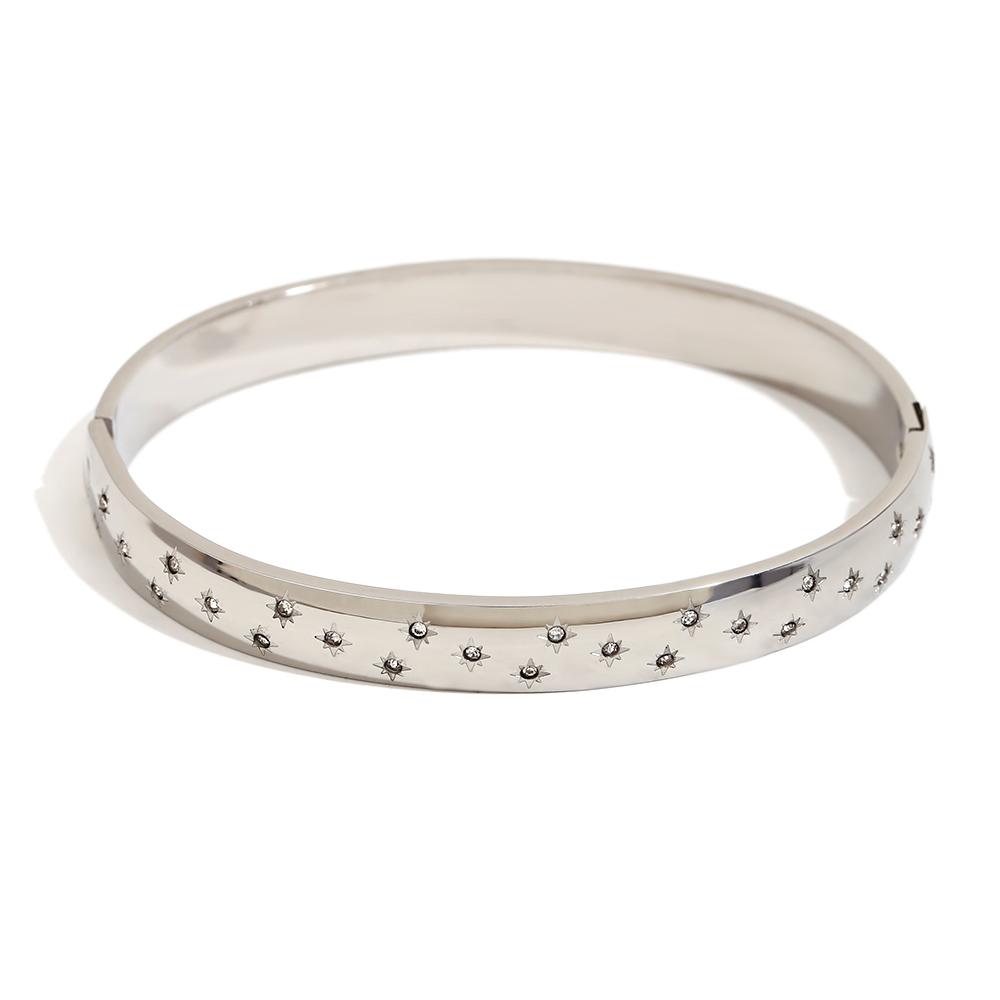 MamacitaSlay 316L Stainless Steel Star Moon Open Bracelet Bracelet 18K Gold Plated Waterproof Jewelry Women s Unique Bracelet
MamacitaSlay 316L Stainless Steel Star Moon Open Bracelet Bracelet 18K Gold Plated Waterproof Jewelry Women s Unique Bracelet