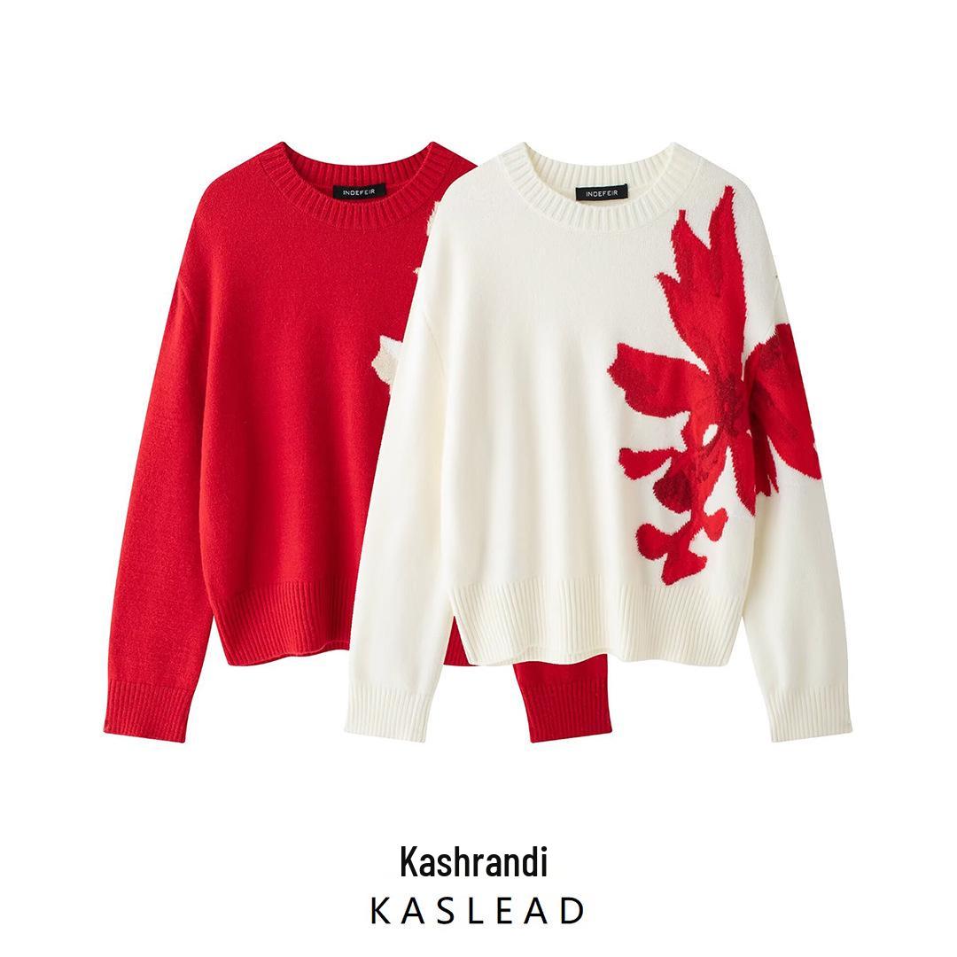 2024 Autumn Women s European & American Style Gold Scale Floral Jacquard Knit Sweater Small білий
2024 Autumn Women s European & American Style Gold Scale Floral Jacquard Knit Sweater Small білий