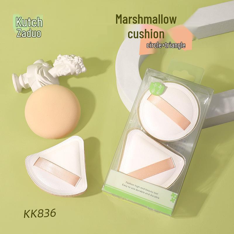 Kachidodo Marshmallow Puff Set: Super Soft, Non-Absorbent Cushion Foundation Makeup Sponge KK836
Kachidodo Marshmallow Puff Set: Super Soft, Non-Absorbent Cushion Foundation Makeup Sponge KK836