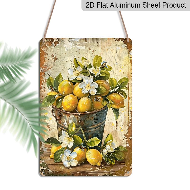 2D Flat 1pc Like A Yellow Lemon Branch Made of Metal Aluminium, Ideal for Decorating Living Rooms, Bedrooms, Kitchens, Offices, and Cafes. It Makes A 20*30cm
2D Flat 1pc Like A Yellow Lemon Branch Made of Metal Aluminium, Ideal for Decorating Living Rooms, Bedrooms, Kitchens, Offices, and Cafes. It Makes A 20*30cm