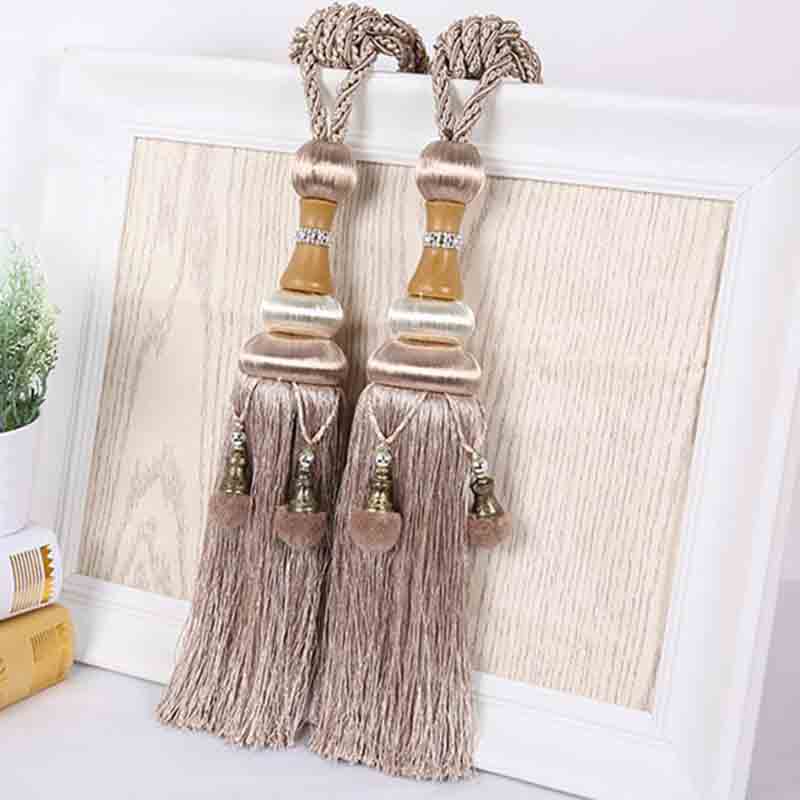 2Pcs/Set Curtain Hanging Ball Straps Tied Rope Hanging Ball Curtain Tieback Buckle Hook Tassel Strap Home Decoration
2Pcs/Set Curtain Hanging Ball Straps Tied Rope Hanging Ball Curtain Tieback Buckle Hook Tassel Strap Home Decoration
