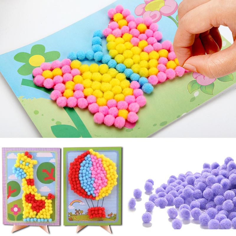 3D Pom-Pom Stick-On Painting Kit - Creative DIY Parent-Child Educational Craft Toys
3D Pom-Pom Stick-On Painting Kit - Creative DIY Parent-Child Educational Craft Toys