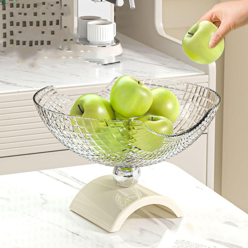 Large Capacity Table High Foot Fruit Basket Candy Color Cream Style Snack Plate прозорий
Large Capacity Table High Foot Fruit Basket Candy Color Cream Style Snack Plate прозорий
