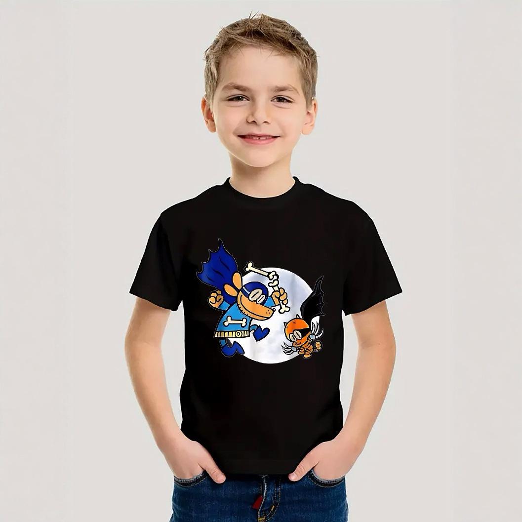 Summer Round Neck 3D Detective Dog Print Top Fashionable Casual Short Sleeved Children s Boy T-shirts 170 чорний
Summer Round Neck 3D Detective Dog Print Top Fashionable Casual Short Sleeved Children s Boy T-shirts 170 чорний