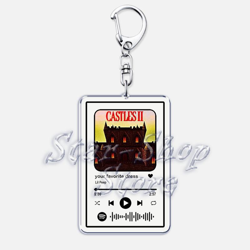 Singer Lil Peep Keychain for Women Accessories Star Shopping Beamer Boy Music Playlist Code Keying Jewelry Friends Fans Gifts
Singer Lil Peep Keychain for Women Accessories Star Shopping Beamer Boy Music Playlist Code Keying Jewelry Friends Fans Gifts